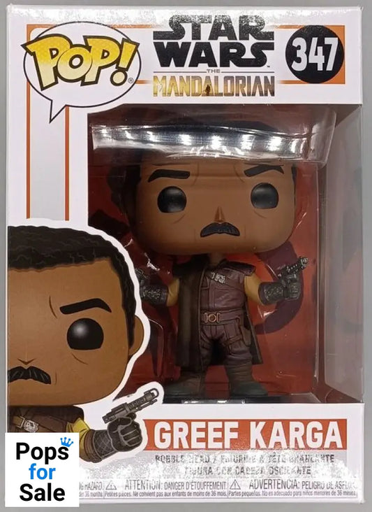 347 Greef Karga - Star Wars - The Mandalorian - Funko POP - Box Damaged