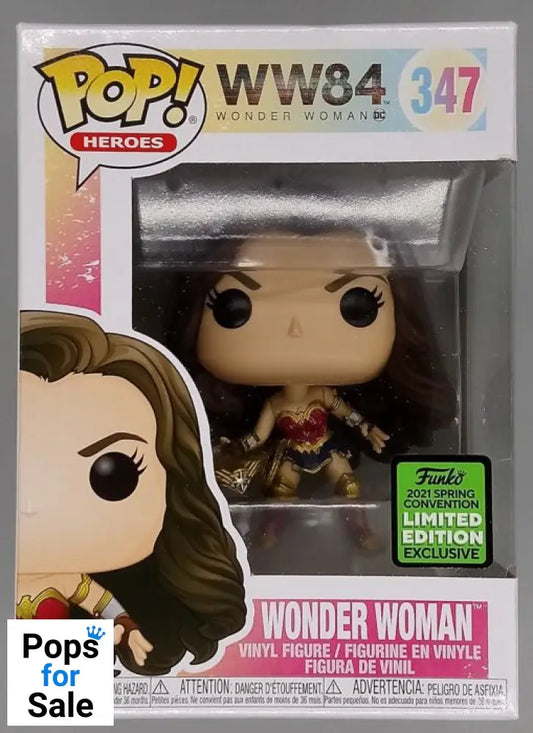 #347 Wonder Woman (w/ Tiara Boomerang) DC WW84 Funko POP