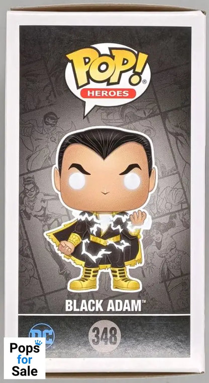 #348 Black Adam - Glow - DC Super Heroes Funko POP