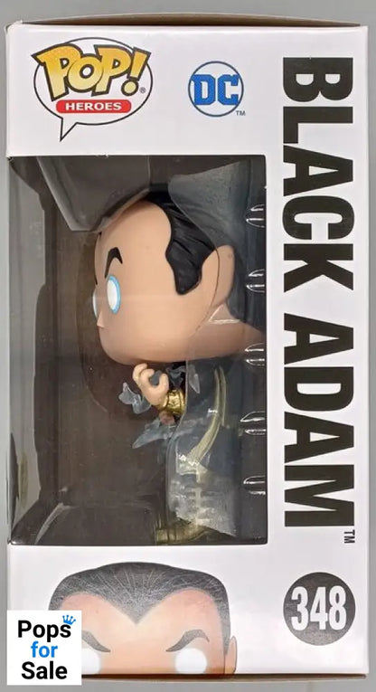 #348 Black Adam - Glow - DC Super Heroes Funko POP