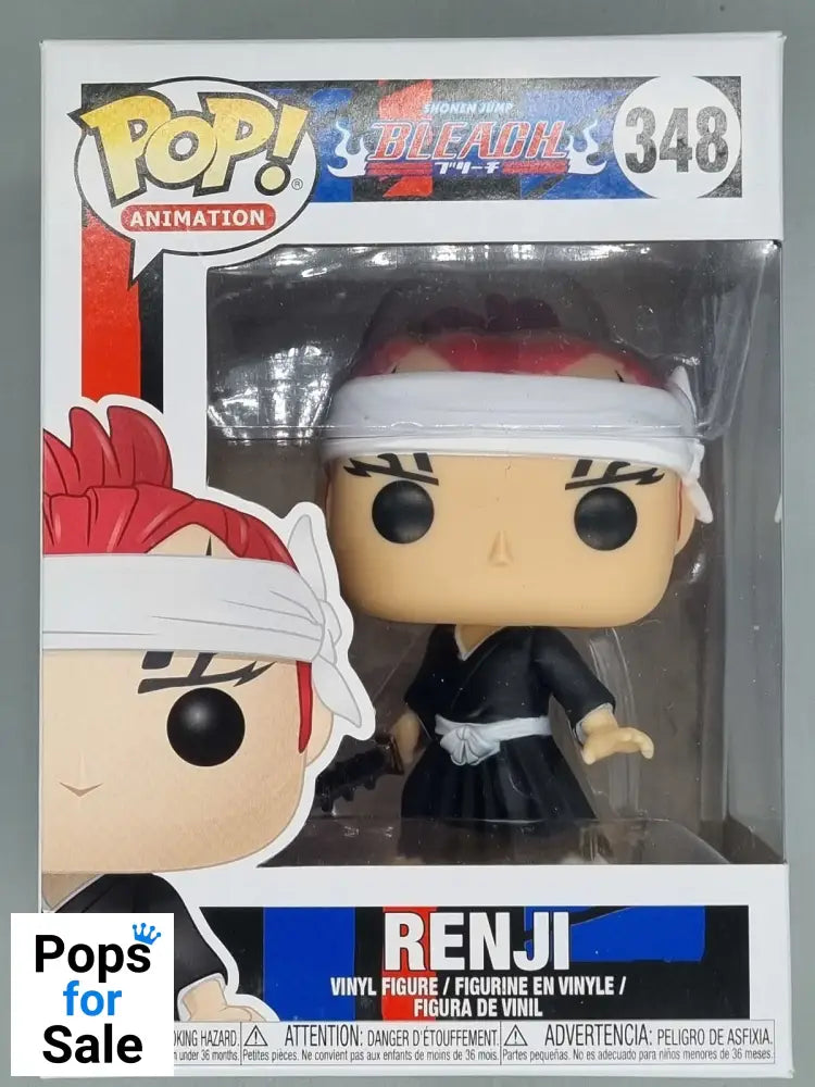 348 Renji - Bleach - Funko POP - Box Damaged