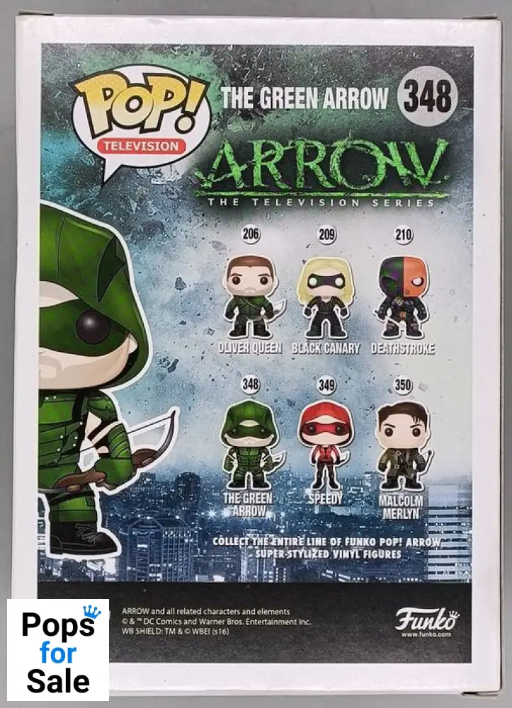 #348 The Green Arrow - Arrow Funko POP