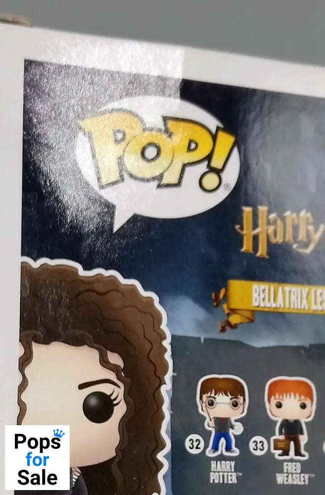 #35 Bellatrix Lestrange - Harry Potter - Box Damaged Funko POP