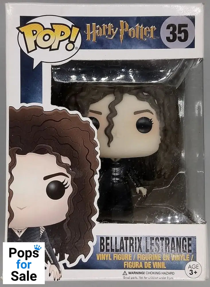 #35 Bellatrix Lestrange - Harry Potter - Box Damaged Funko POP