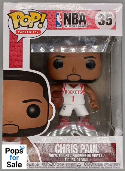 #35 Chris Paul (Rockets) - NBA - Box Damaged Funko POP