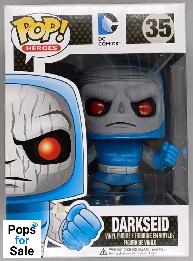 #35 Darkseid - DC Comics - Box Damaged Funko POP