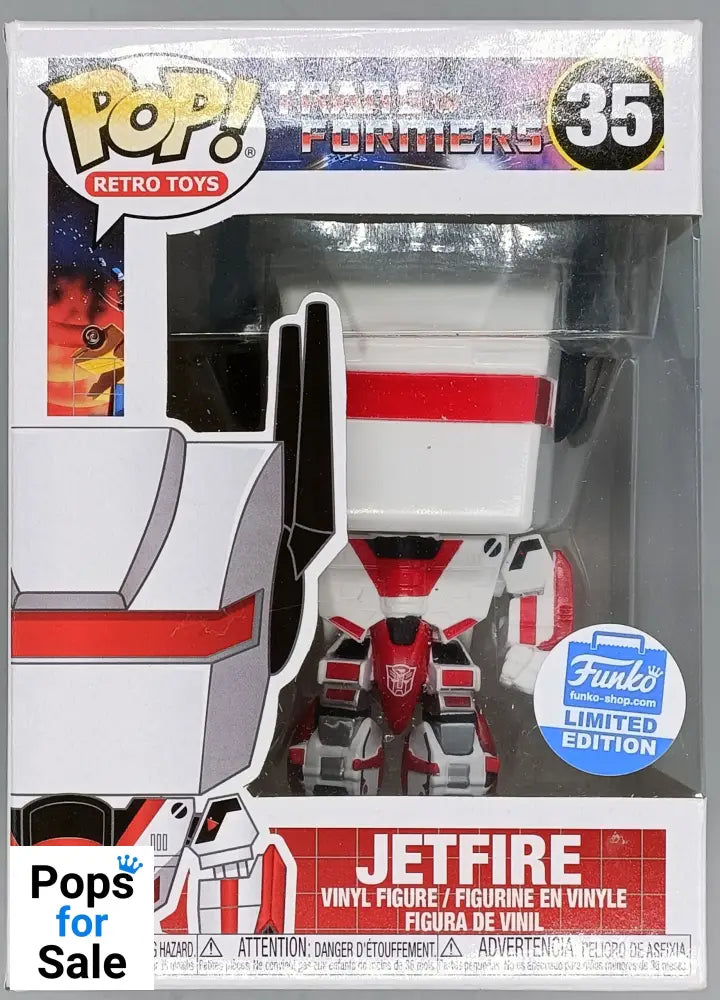 #35 Jetfire - Transformers - Box Damaged Funko POP