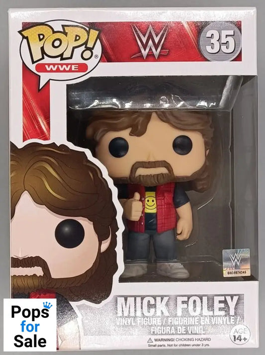 #35 Mick Foley - WWE - Box Damaged Funko POP