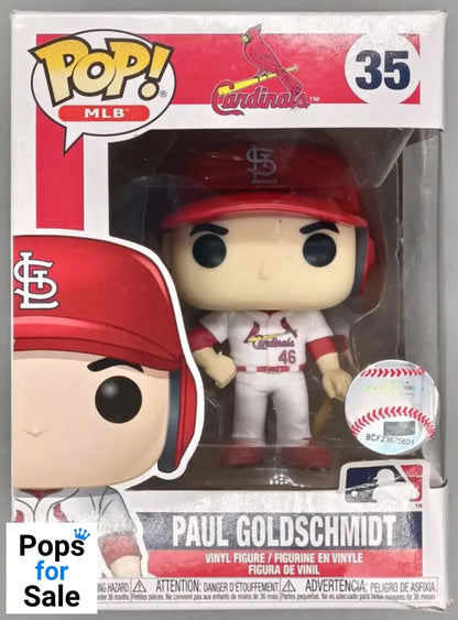 #35 Paul Goldschmidt - MLB Baseball St Louis Card Box Damaged Funko POP