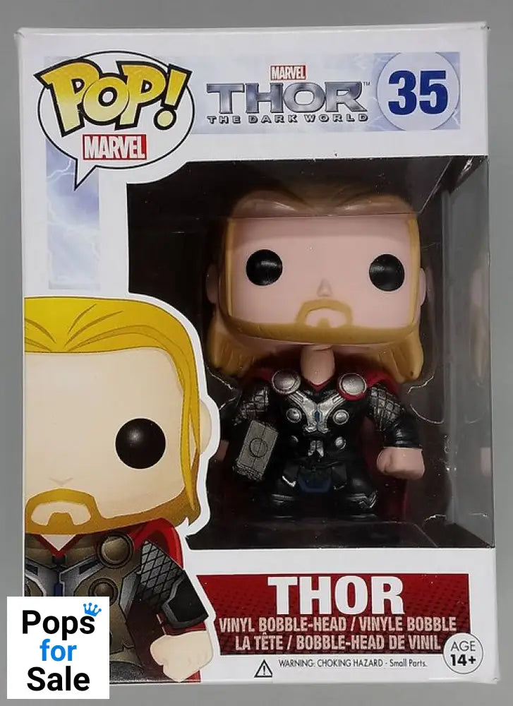 #35 Thor - Marvel - Thor The Dark World - Box Damaged Funko POP