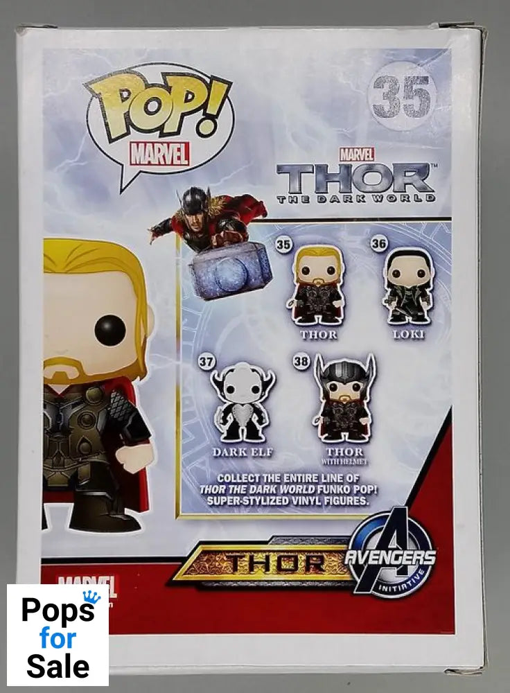 #35 Thor - Marvel - Thor The Dark World - Box Damaged Funko POP