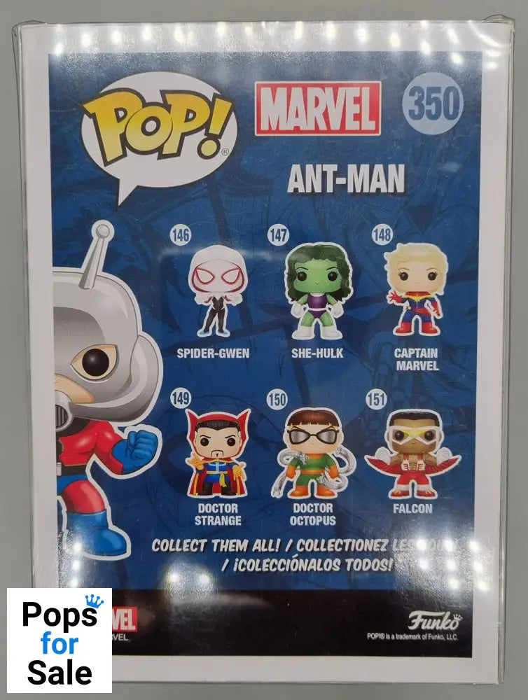 #350 Ant-Man (Classic) - Marvel - 2018 Con Funko POP