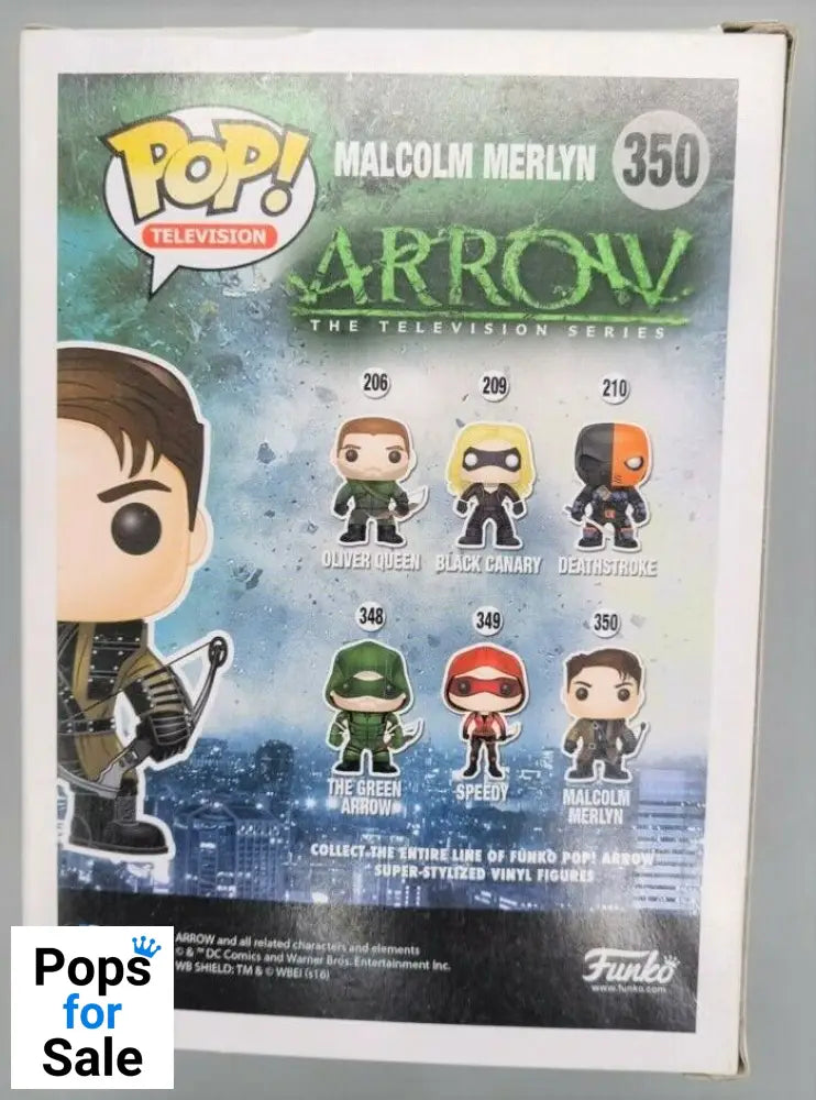 #350 Malcolm Merlyn - Arrow - 2016 Con Funko POP