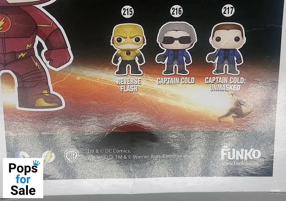 350 Malcolm Merlyn - Arrow - 2016 Con Funko POP - Box Damaged