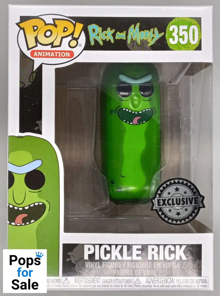 350 Pickle Rick (No Limbs) - Rick and Morty Funko POP