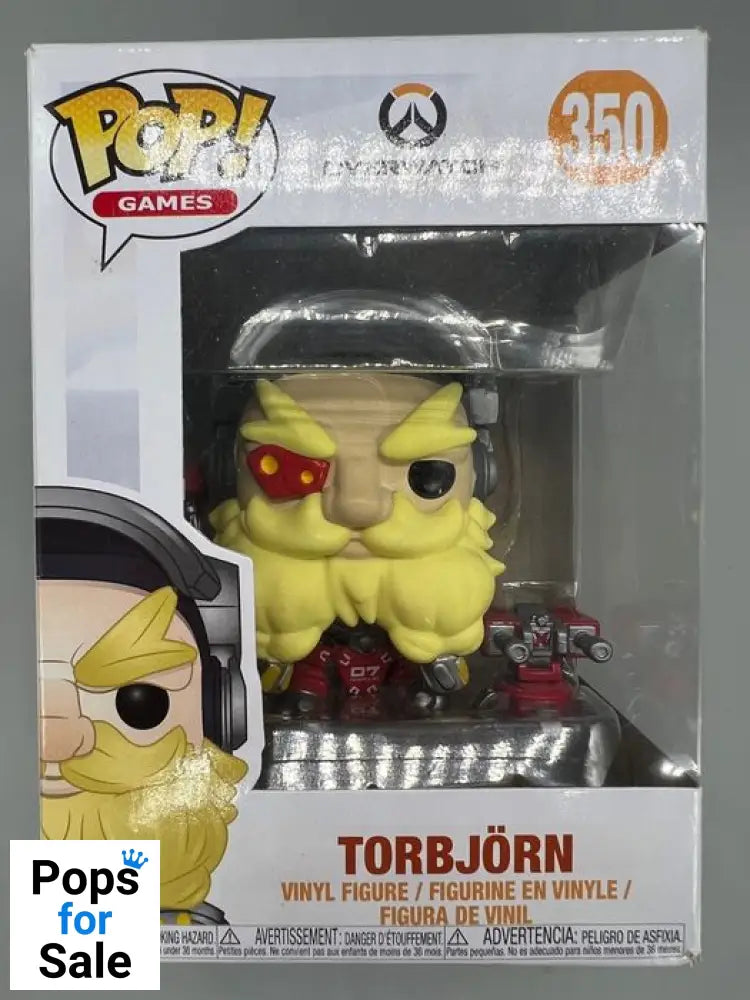 350 Torbjorn - Overwatch - Box Damaged Funko POP