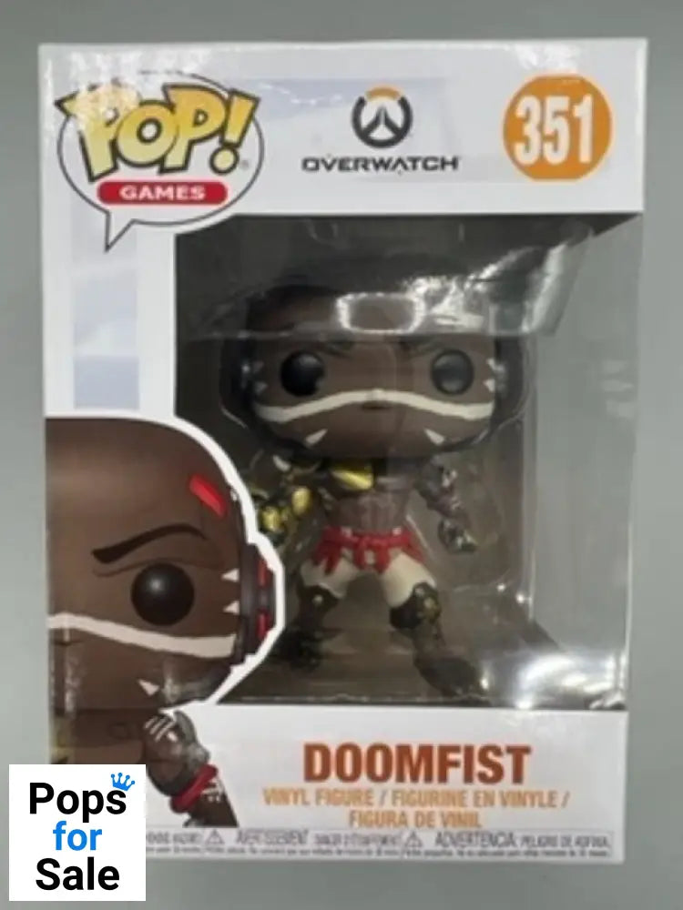 #351 Doomfist - Overwatch - Box Damaged Funko POP