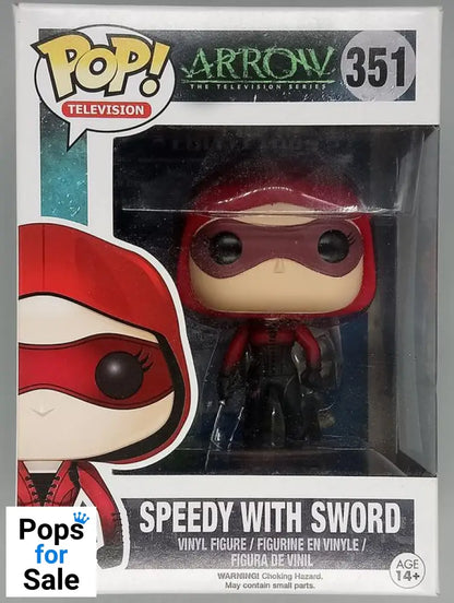 #351 Speedy with Sword - Arrow - Box Damaged Funko POP