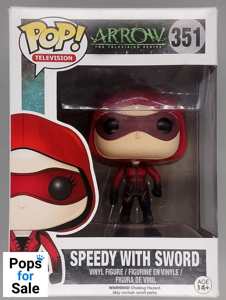 #351 Speedy with Sword - Arrow - Box Damaged Funko POP