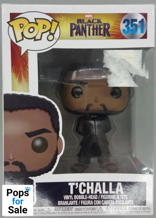 #351 T'Challa (Black) - Marvel Black Panther Funko POP