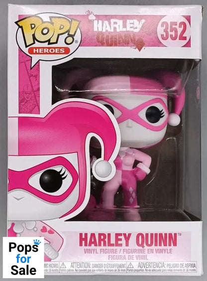 352 Harley Quinn (BCA) - DC Breast Cancer Awareness Funko POP - Box Damaged