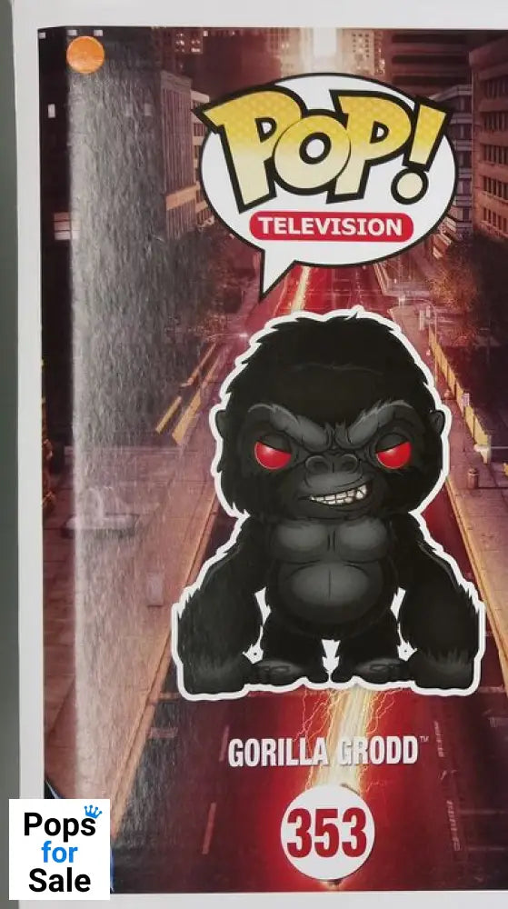 #353 Gorilla Grodd - 6 Inch - The Flash - 2016 Con Box Damaged Funko POP