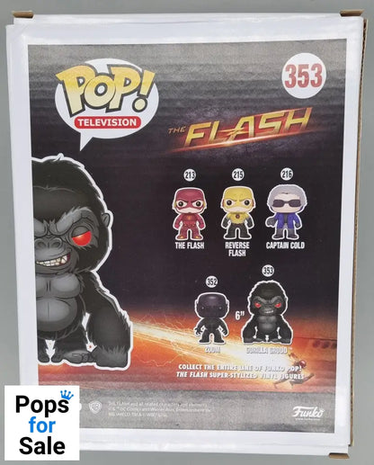 #353 Gorilla Grodd - 6 Inch - The Flash - 2016 Con Funko POP