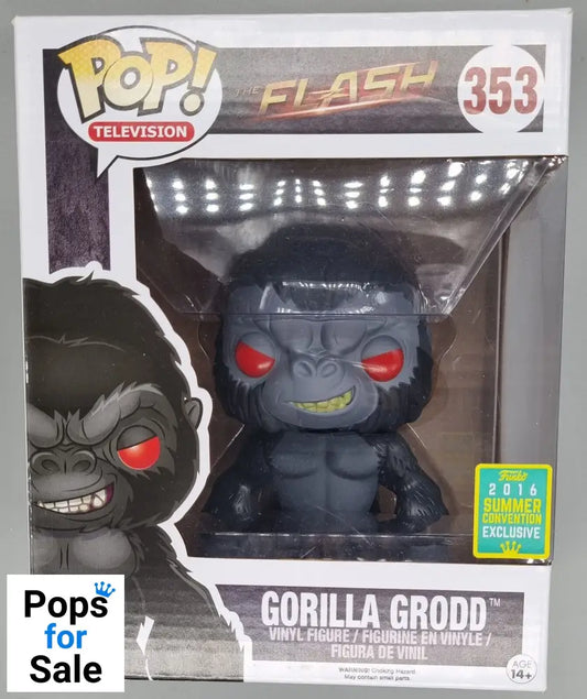 #353 Gorilla Grodd - 6 Inch - The Flash - 2016 Con Funko POP