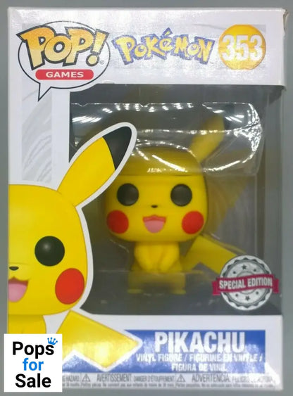 #353 Pikachu - Pokemon - Damaged Box Funko POP