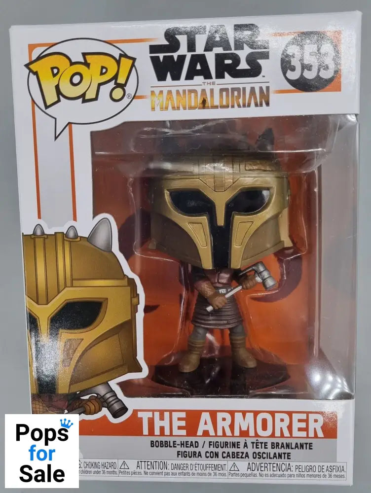 353 The Armorer - Star Wars The Mandalorian Funko POP