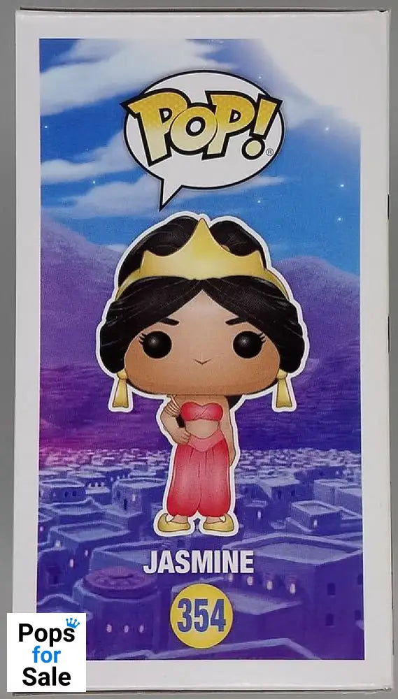 #354 Jasmine - Glitter - Disney Aladdin - Exclusive Funko POP