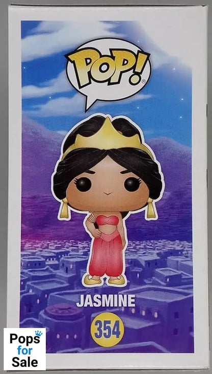 #354 Jasmine - Glitter - Disney Aladdin - Exclusive Funko POP