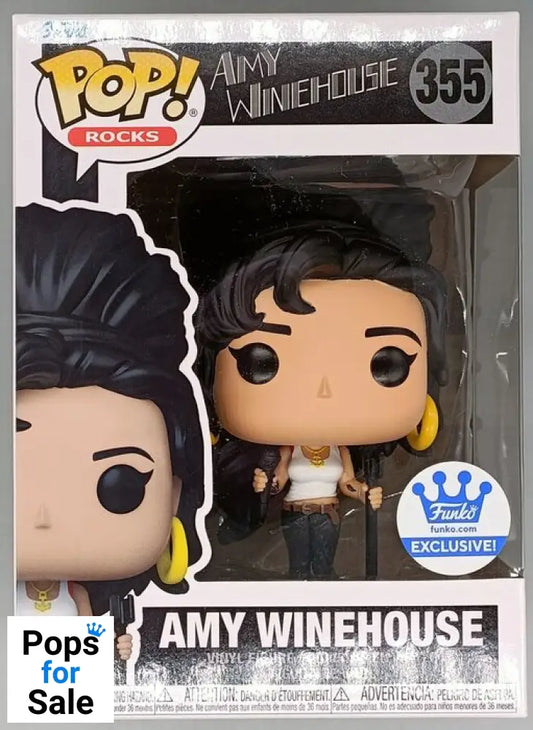 #355 Amy Winehouse (White Tank Top) - Rocks Funko POP