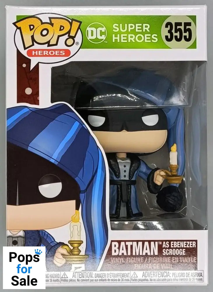 355 Batman (as Ebenezer Scrooge) DC Holidays Funko POP