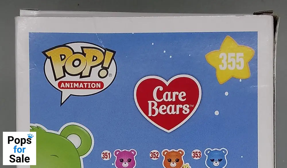 355 Good Luck Bear - Flocked - Care Bears - Funko POP - Box Damaged