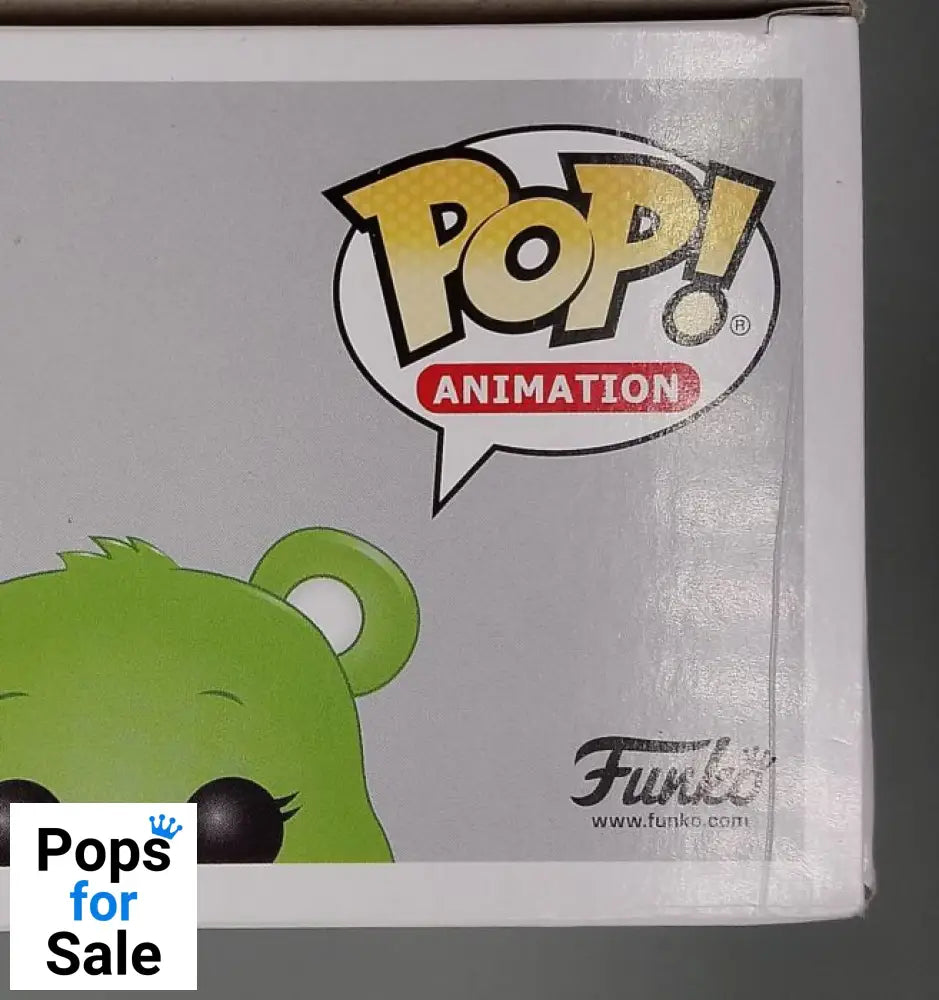 355 Good Luck Bear - Flocked - Care Bears - Funko POP - Box Damaged