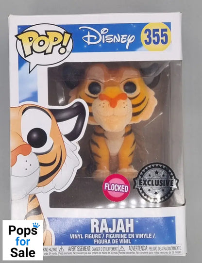 #355 Rajah - Flocked - Disney Aladdin Funko POP