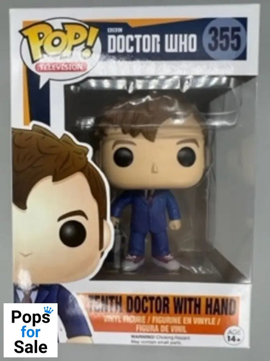 355 Tenth Doctor with Hand - Doctor Who Funko POP