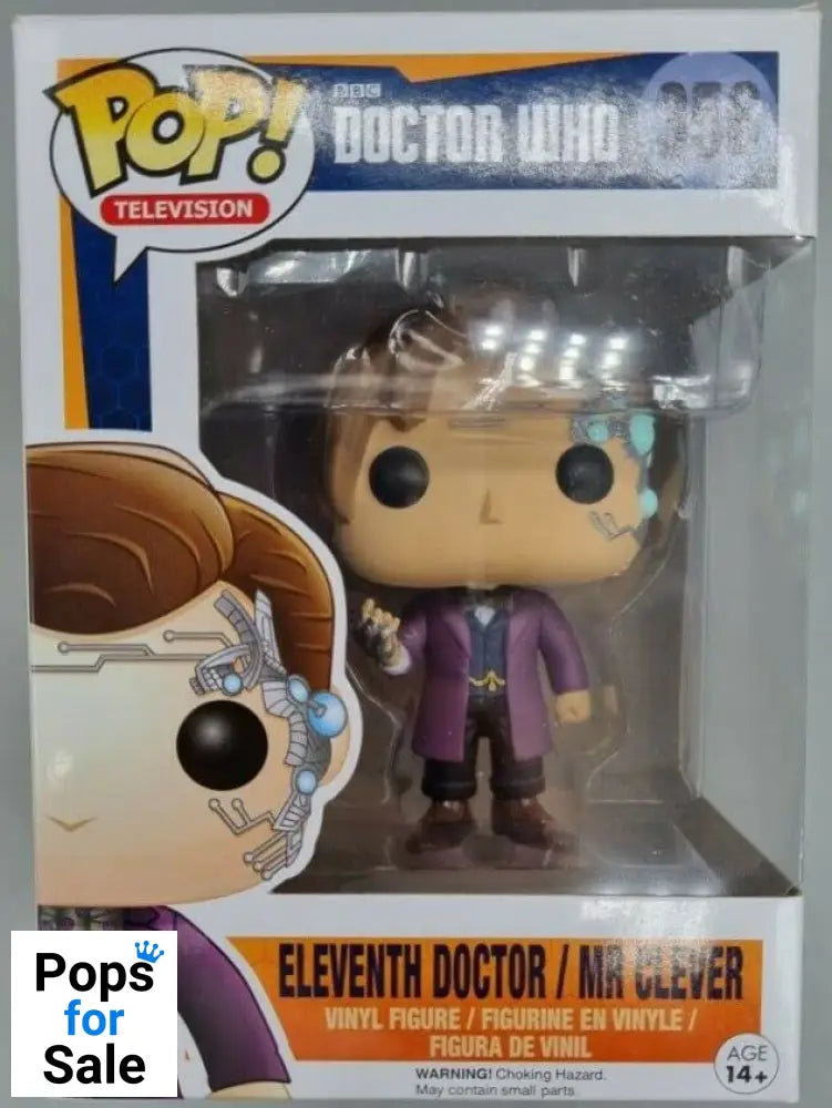 356 Eleventh Doctor / Mr. Clever - Doctor Who - Funko POP - Box Damaged