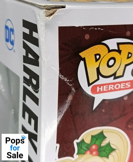 357 Harley Quinn (with Helper) - DC - Holidays - Box Damaged Funko POP
