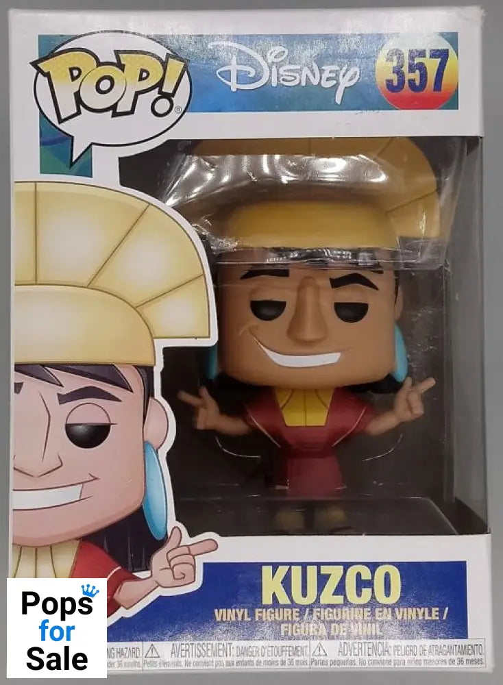 357 Kuzco - Disney Emperor's New Groove - Funko POP - Box Damaged