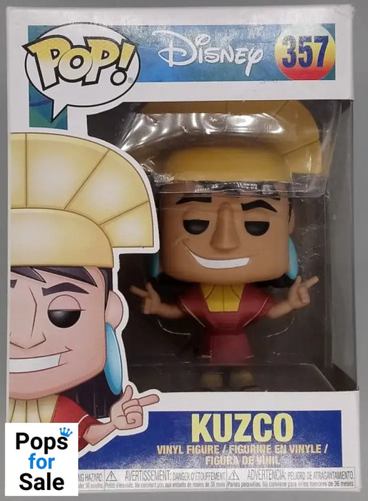 357 Kuzco - Disney Emperor's New Groove - Funko POP - Box Damaged