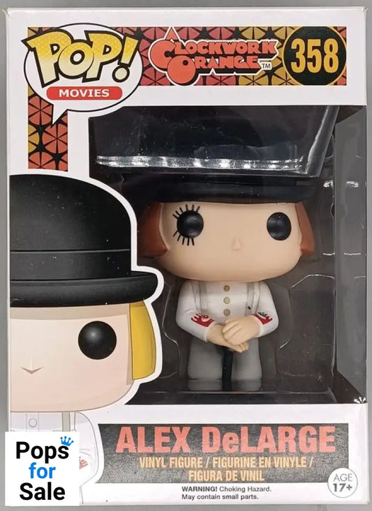 #358 Alex DeLarge - A Clockwork Orange - Box Damaged Funko POP