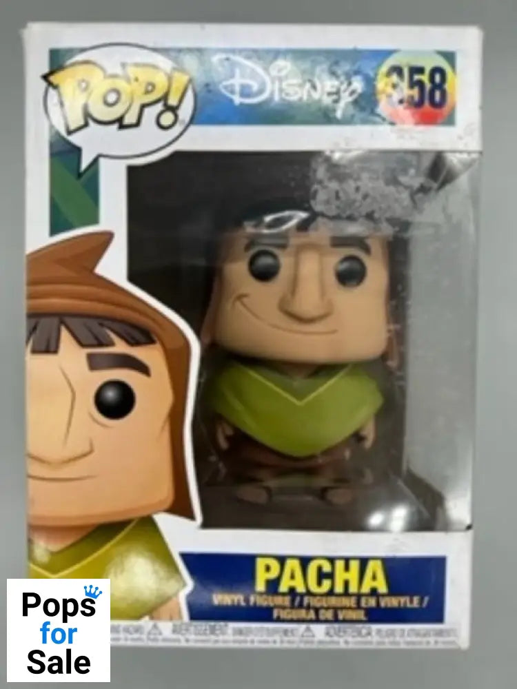 358 Pacha - Disney The Emperor's New Groove Funko POP - Damaged Box