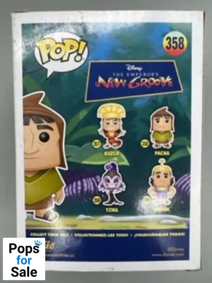 358 Pacha - Disney The Emperor's New Groove Funko POP - Damaged Box