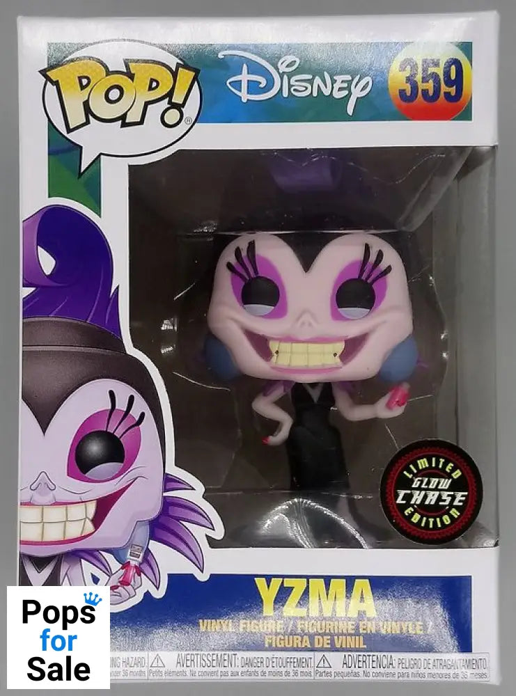 #359 Yzma - Glow Chase - Disney The Emperors New Groove Funko POP