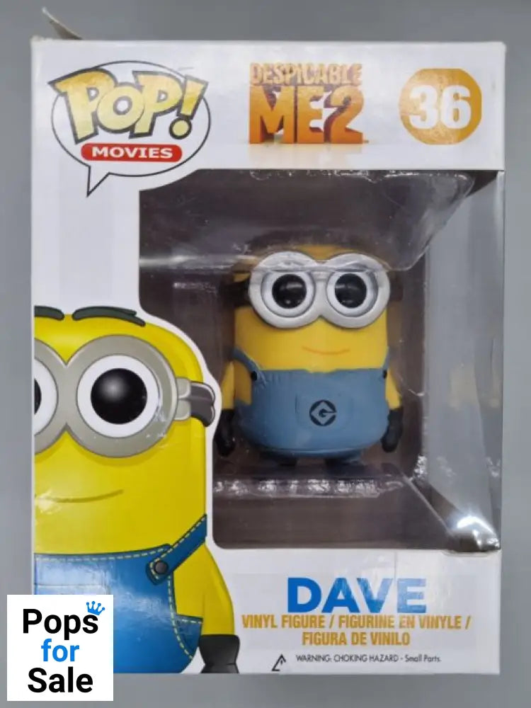 #36 Dave - Despicable Me 2 Funko POP