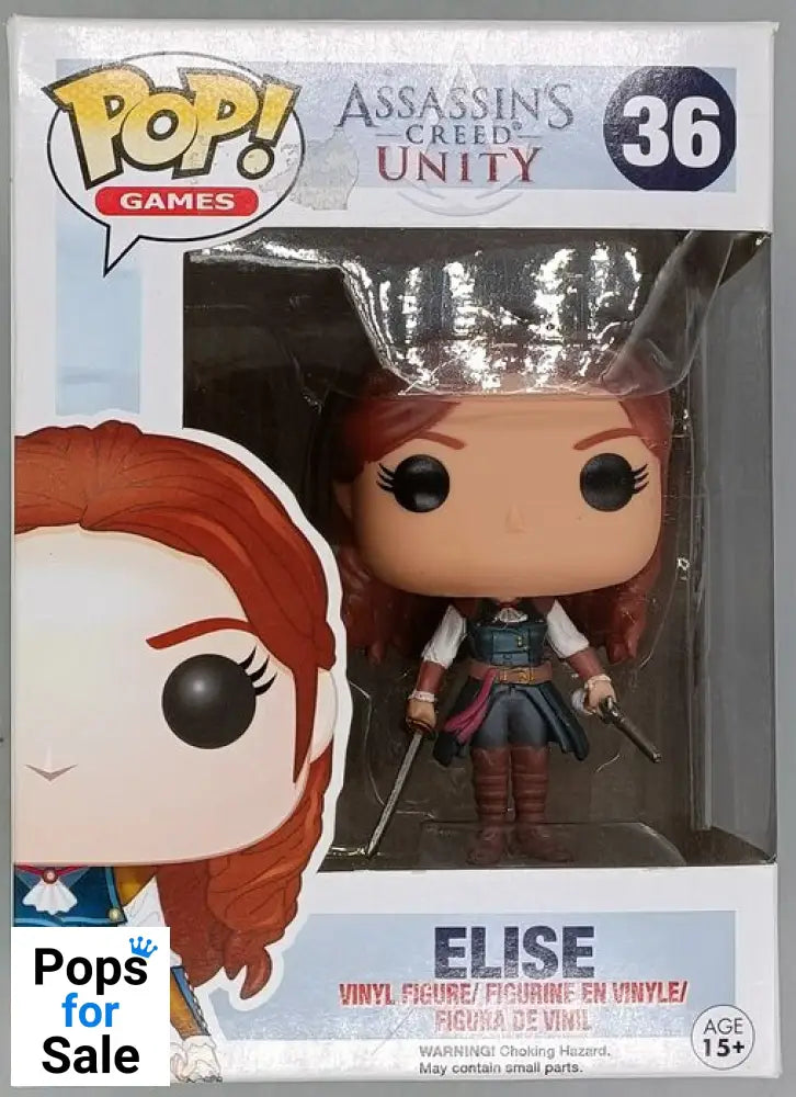 #36 Elise - Assassins Creed Unity - Box Damaged Funko POP