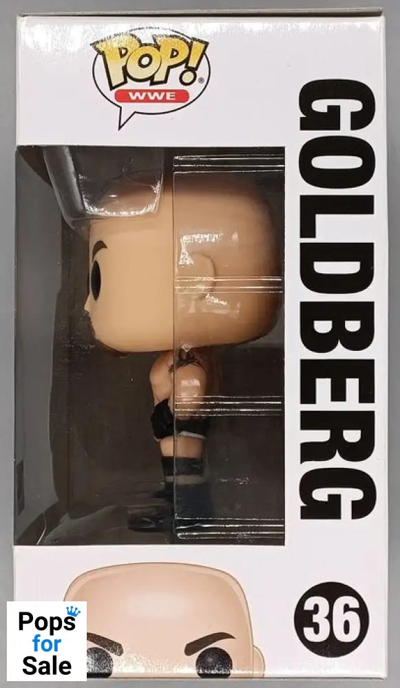 #36 Goldberg - WWE - Box Damaged Funko POP