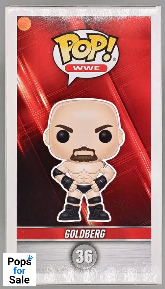 #36 Goldberg - WWE - Box Damaged Funko POP